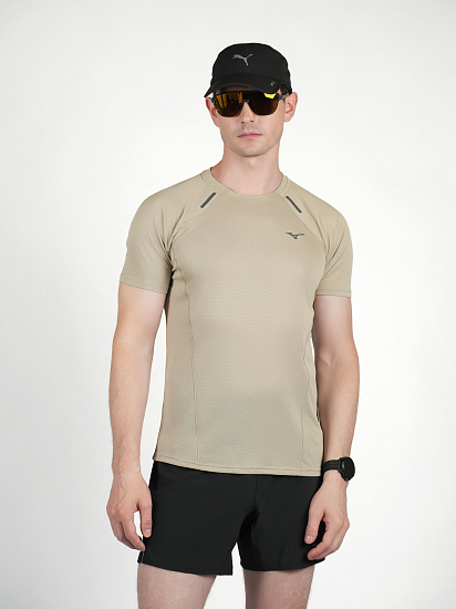 Футболка мужская Mizuno Active Dryaeroflow Elm - Фото 4 большая
