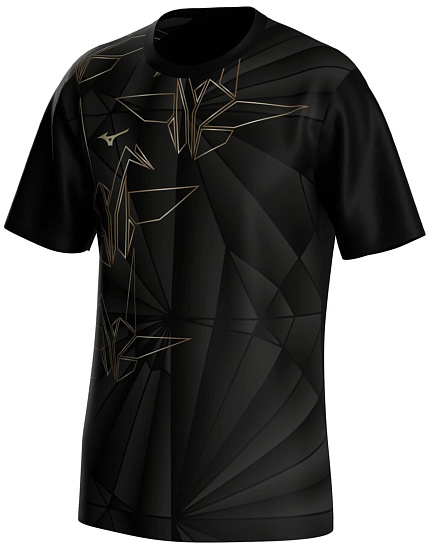 Футболка мужская Mizuno Active Dryaeroflow Graphic Taniori - Фото 1 большая