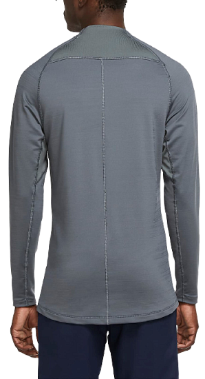 Футболка мужская Nike Pro Warm Iron Grey/Black - Фото 2 большая
