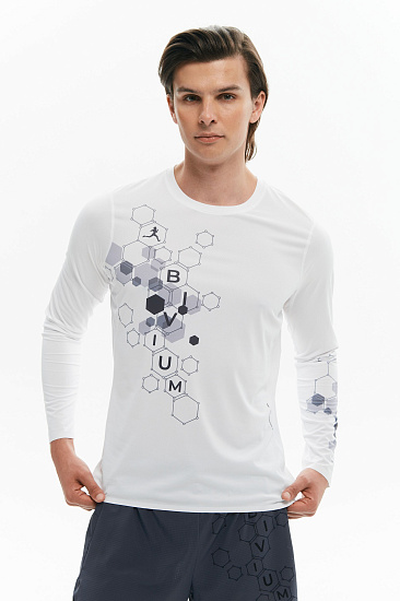 Лонгслив мужской Bivium Лайт 3.0 Белый - Фото 2 большая