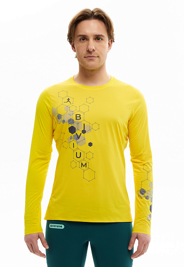 Лонгслив мужской Bivium Лайт 3.0 Желтый - Фото 2 большая