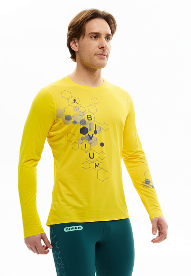 Лонгслив мужской Bivium Лайт 3.0 Желтый - Фото 3 большая