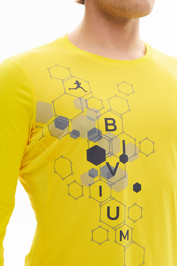 Лонгслив мужской Bivium Лайт 3.0 Желтый - Фото 5 большая