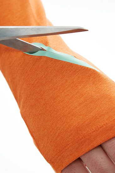 Лонгслив мужской Bivium Разминка 2.0 Оранжевый - Фото 7 большая