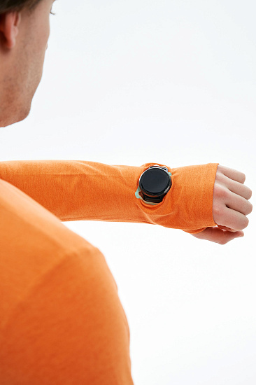 Лонгслив мужской Bivium Разминка 2.0 Оранжевый - Фото 8 большая