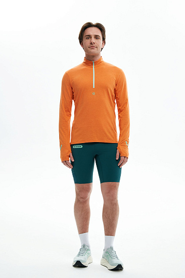 Лонгслив мужской Bivium Разминка 2.0 Оранжевый - Фото 9 большая