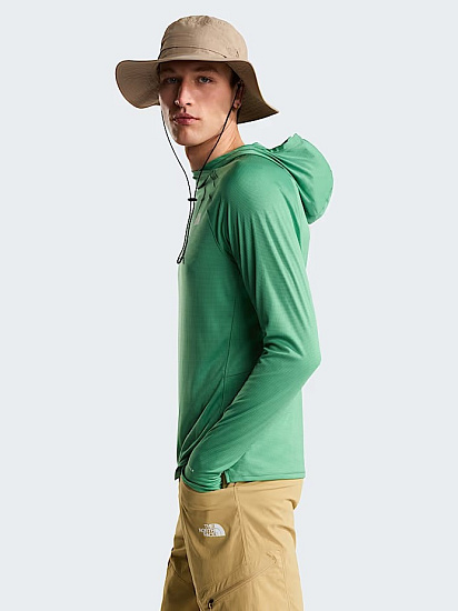 Лонгслив мужской The North Face Sunriser Hoodie Dimmed Algae - Фото 4 большая