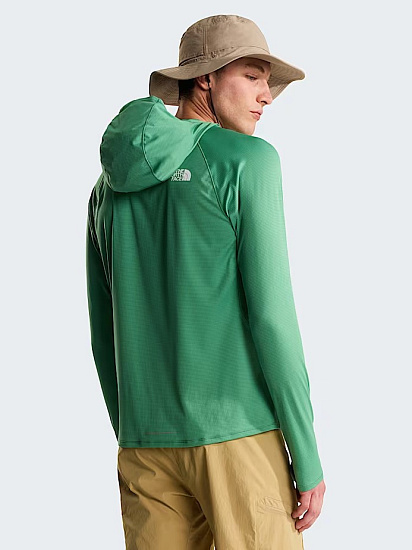 Лонгслив мужской The North Face Sunriser Hoodie Dimmed Algae - Фото 5 большая