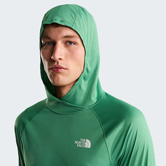 Лонгслив мужской The North Face Sunriser Hoodie Dimmed Algae - Фото 6 большая