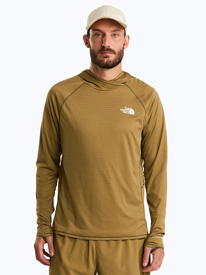 Лонгслив мужской The North Face Sunriser Hoodie Cedar - Фото 3 большая
