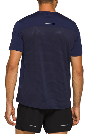 Футболка мужская ASICS Race SS Top Peacoat - Фото 2 большая