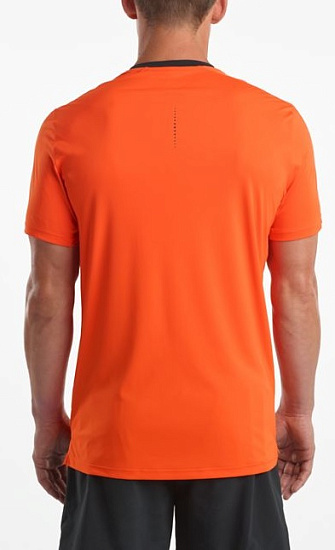 Футболка мужская Saucony UV Lite Short Sleeve Flame - Фото 5 большая