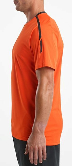Футболка мужская Saucony UV Lite Short Sleeve Flame - Фото 6 большая