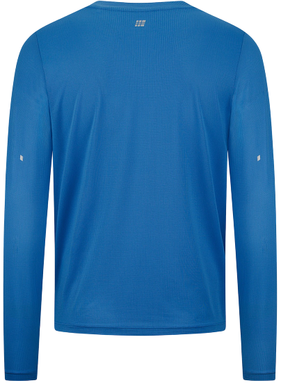 Лонгслив мужской CEP CT81M Core Run 5.0 Blue - Фото 3 большая