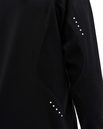 Лонгслив мужской CEP CW845M Core Run Thermal Zip Black - Фото 7 большая