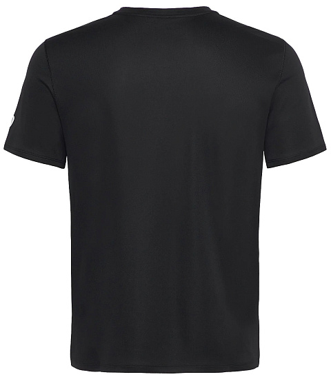 Футболка мужская ASICS Fujitrail Logo Top Performance Black/Carbon/Coral Reef - Фото 2 большая