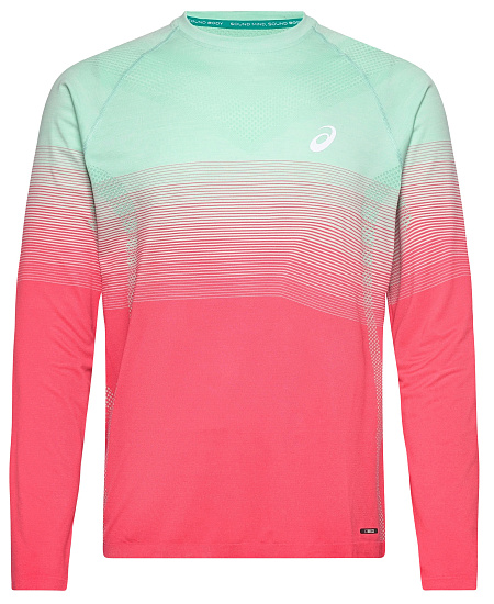 Лонгслив мужской ASICS Seamless Top Neutral Pink/Taupe Grey - Фото 1 большая