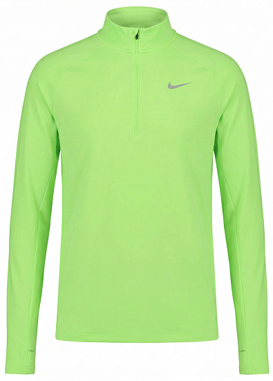 Лонгслив мужской Nike Dri-FIT Stride Hz Lime Blast - Фото 1 большая