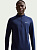 Лонгслив мужской Nike Dri-FIT Stride Hz Midnight Navy/Black - Фото 5 малая