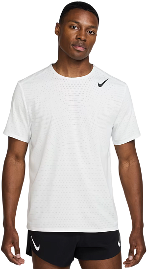 Футболка мужская Nike Dri-FIT ADV AeroSwift Summit White/Black - Фото 1 большая