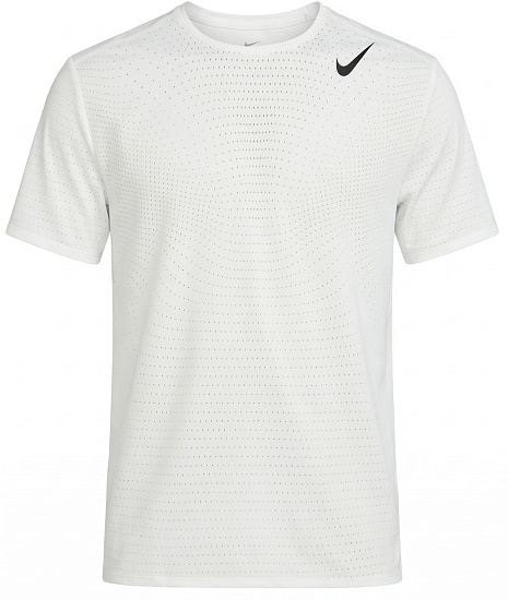 Футболка мужская Nike Dri-FIT ADV AeroSwift Summit White/Black - Фото 1 большая