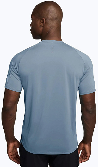 Футболка мужская Nike Dri-FIT ADV Stride Lt Armory Blue/Reflective Silver - Фото 2 большая