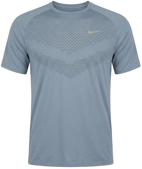 Футболка мужская Nike Dri-FIT ADV Stride Lt Armory Blue/Reflective Silver - Фото 1 большая