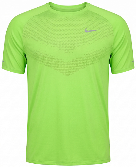 Футболка мужская Nike Dri-FIT ADV Stride Lime Blast - Фото 1 большая