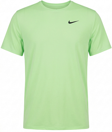 Футболка мужская Nike Dri-FIT Uv Miler Lime Blast - Фото 1 большая