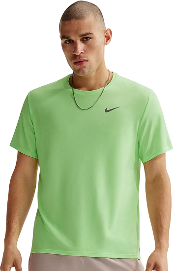 Футболка мужская Nike Dri-FIT Uv Miler Lime Blast - Фото 1 большая