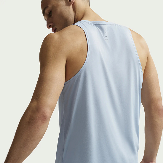 Майка мужская Nike Dri-FIT ADV Stride LT Armory Blue/Reflective Silv - Фото 3 большая