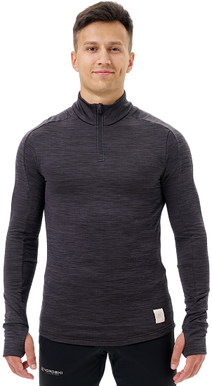 Лонгслив мужской Nordski Impulse Black - Фото 1 большая