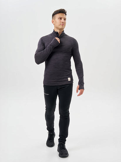 Лонгслив мужской Nordski Impulse Black - Фото 9 большая