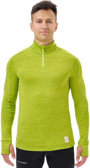Лонгслив мужской Nordski Impulse Lime - Фото 1 большая