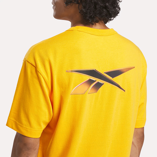 Футболка мужская Reebok Athlete Hype Оранжевый - Фото 7 большая