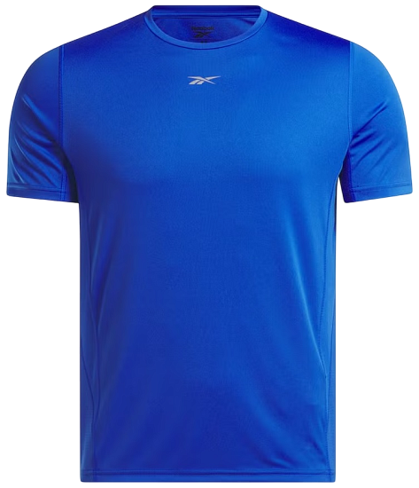 Футболка мужская Reebok Running Ss Speedwick Синий - Фото 1 большая