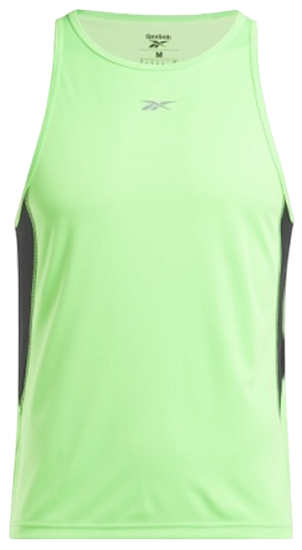 Майка мужская Reebok Run Speedwick Зеленый - Фото 1 большая