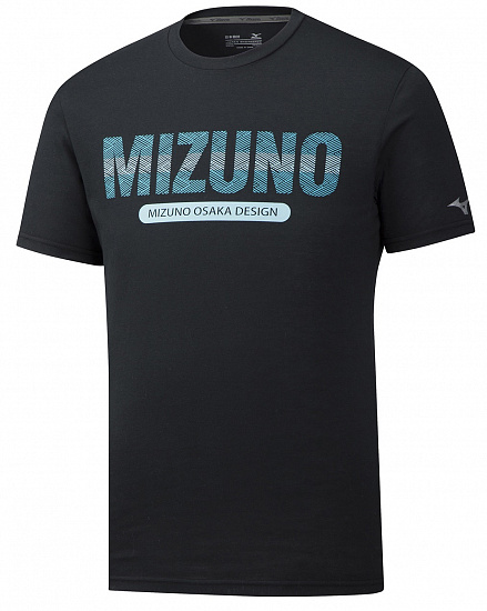 Футболка мужская Mizuno Heritage Чер - Фото 1 большая