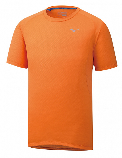 Футболка мужская Mizuno Alpha Vent Оранж - Фото 1 большая