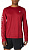 Футболка мужская ASICS Katakana LS Burgundy - Фото 1 малая