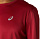 Футболка мужская ASICS Katakana LS Burgundy - Фото 5 малая