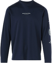 Лонгслив мужской ASICS Fujitrail Logo Midnight/Cobalt