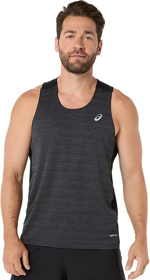 Майка мужская ASICS Road Performance Black - Фото 2 большая