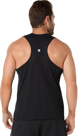 Майка мужская ASICS Road Performance Black - Фото 3 большая