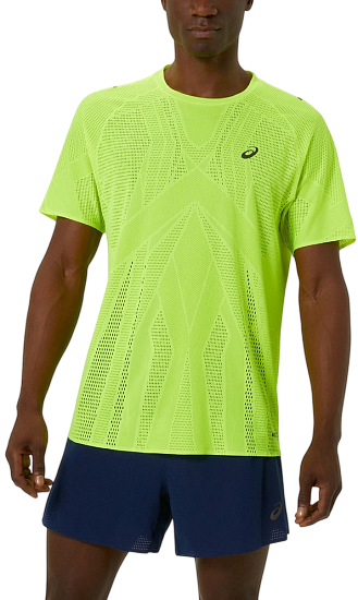 Футболка мужская ASICS Metarun Yellow - Фото 3 большая