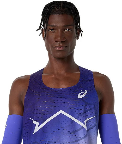 Майка мужская ASICS Metaspeed Cobalt Burst - Фото 5 большая