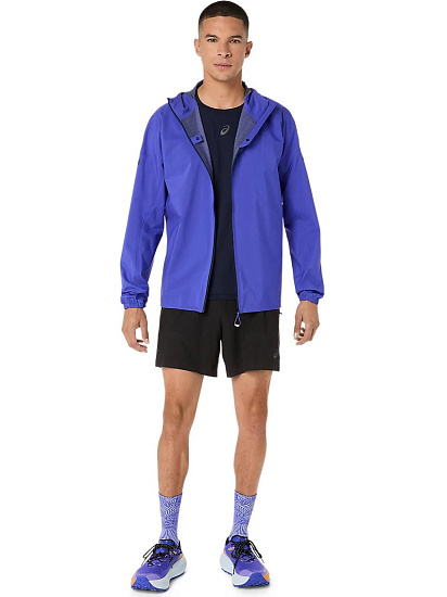 Футболка мужская ASICS Fujitrail Elite Ss Midnight/Ironclad - Фото 10 большая