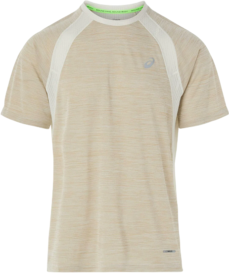 Футболка мужская ASICS Road Ss Cream - Фото 1 большая