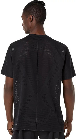 Футболка мужская ASICS Metarun Ss Performance Black - Фото 3 большая