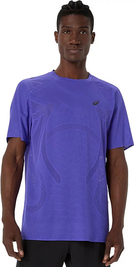 Футболка мужская ASICS Metarun Ss Cobalt - Фото 2 большая